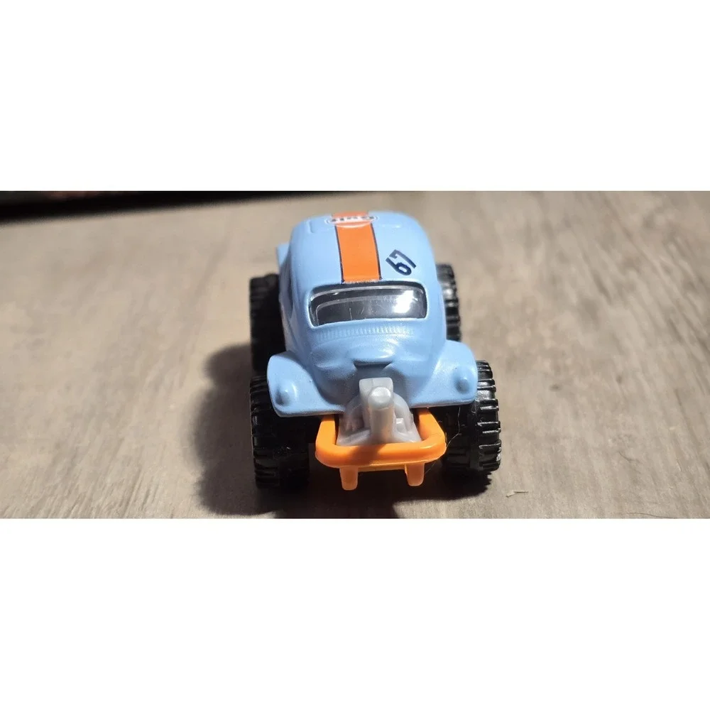Matchbox 1960s Volkswagen Beetle 4x4 Blue Diecast 1:64 EX Condition